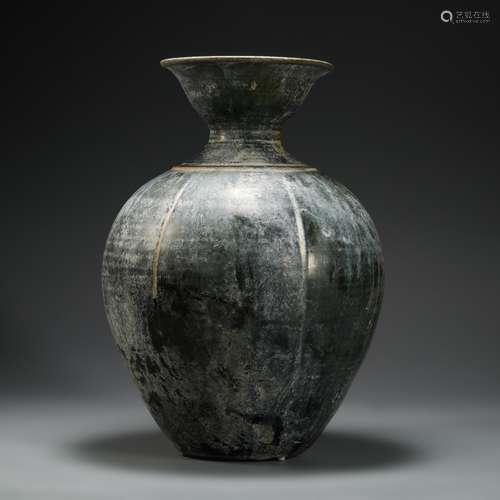 Green Glazed Vase from Liao