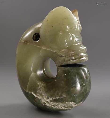 Jade Pig Dragon from HongShan Culture