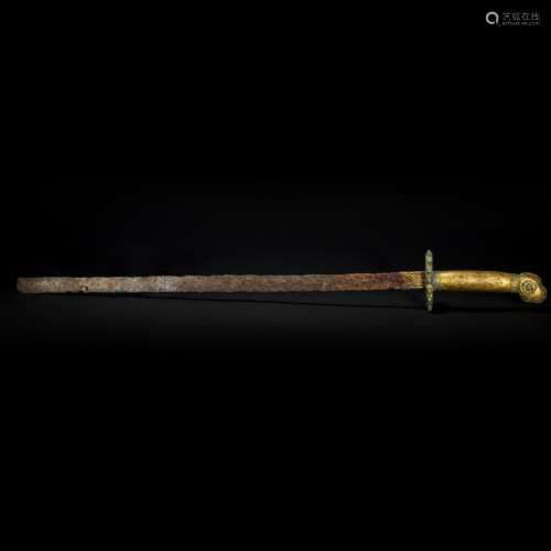 Copper and Golden Weapon from Liao