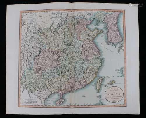 John Cary (1754-1835) A New Map of China from the Latest Aut...