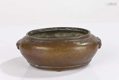 Chinese bronze censer, Six Character Ming Dynasty mark (1368...