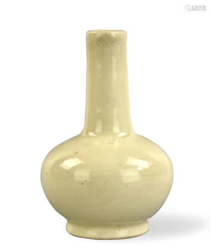 Chinese Ge-Type Glazed Vase, 19th C.