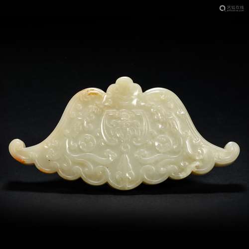 HeTian Jade Container from Qing