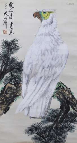 Ink Drawing of White Eagle from TangYun