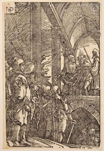 Hans Sebald BEHAM (1500-1550) Pilate présentant le Christ au...
