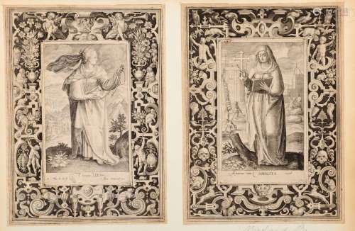Nicolaes de BRUYN (1571 – 1656) Saintes, portraits d'empereu...
