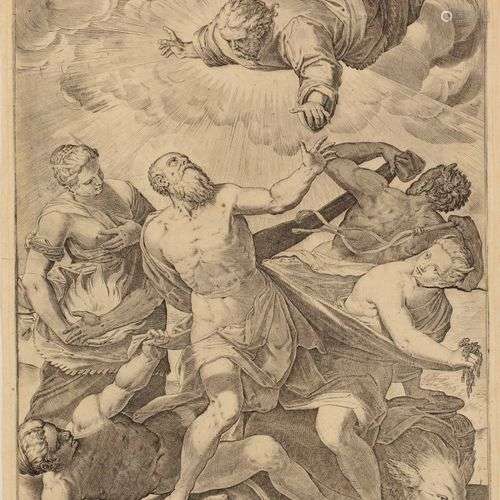 Augustin CARRACHE (1557-1602) La Tentation de St Antoine. D'...