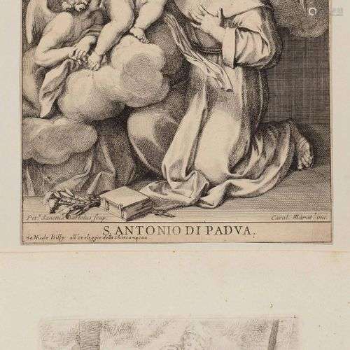 Annibal CARRACCI et d'après Piéta ou le Christ de Caprarola....