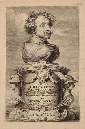 Antoine VAN DYCK(1599-1641) d'après Son Portrait par lui -mê...