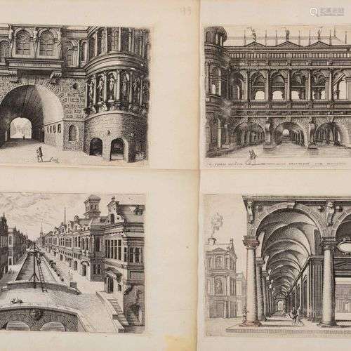 Hans Vredeman de VRIES (1527 – 1604/23) Vues d'architecture ...