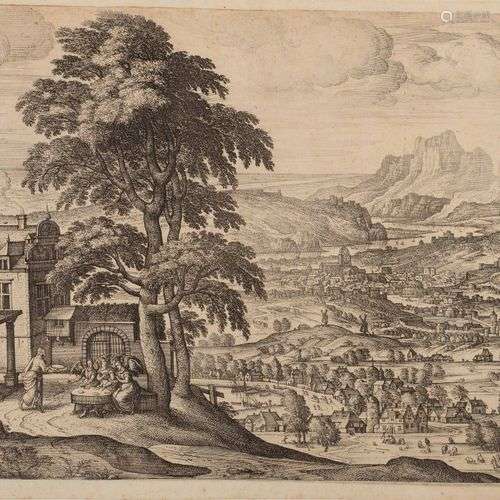 Peter Van der BORCHT (1600 – 1633) Abraham servant les anges...