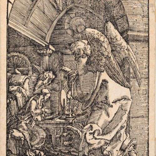 Albrecht ALTDORFER (1480 – 1538) L'Annonciation. Bois. Très ...