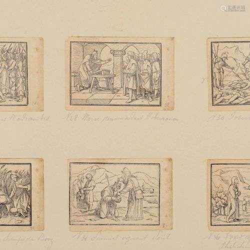 Hans II HOLBEIN (1497 - 1543) d'après Figures de l'Ancien Te...