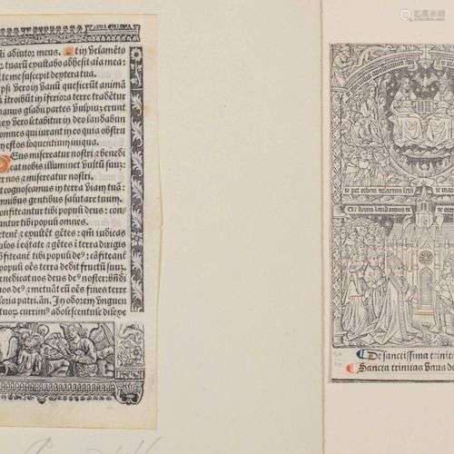 Simon VOSTRE (?-c.1521) Le Baiser de Judas, pages de Livres ...