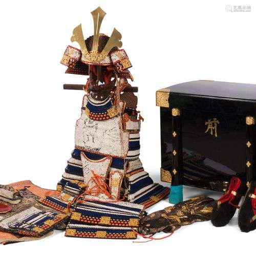 Armure de samouraï de décoration Japon, XXème siècle Constit...