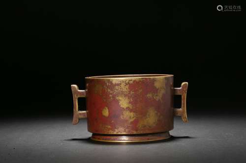 Copper Incense Burner in Ming Dynasty