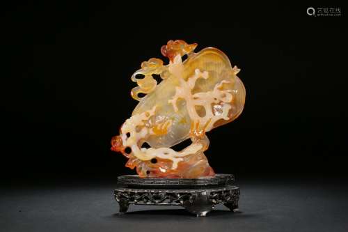 Agate ornaments Qing Dynasty