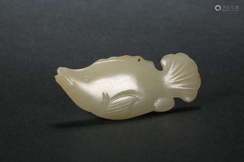 Hetian Jade Fish in Qing Dynasty