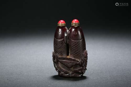 Snuff Bottle in Qing Dynasty