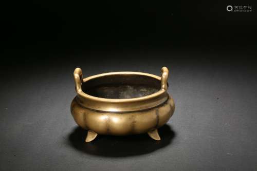 Copper Incense Burner in Ming Dynasty