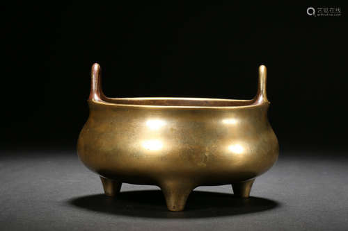 Bronze Incense Burner in Ming Dynasty