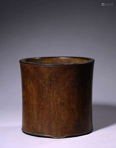 A Huanghuali Brush Pot