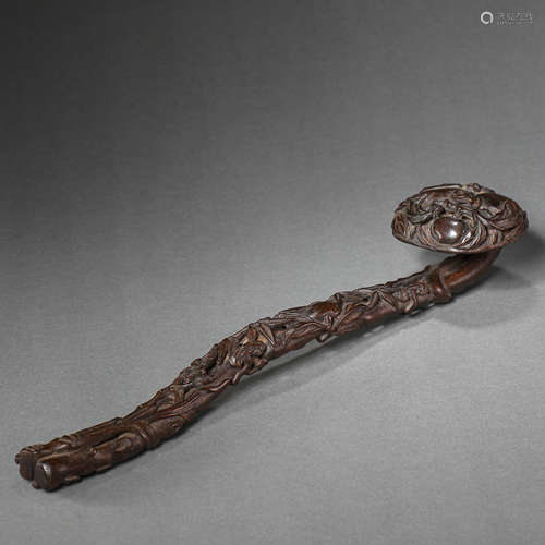 QING DYNASTY, CHINESE AGARWOOD RUYI