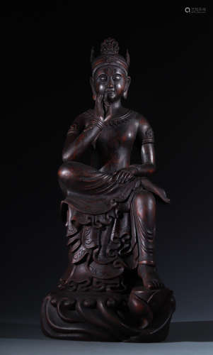 CHENXIANG WOOD BUDDHA STATUE