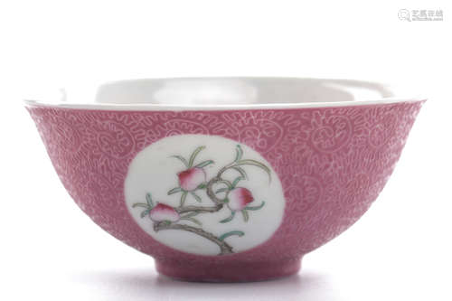 Chinese Famille Rose Porcelain Bowl