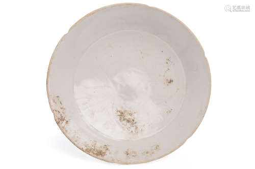 Chinese Ding Yao Porcelain Plate