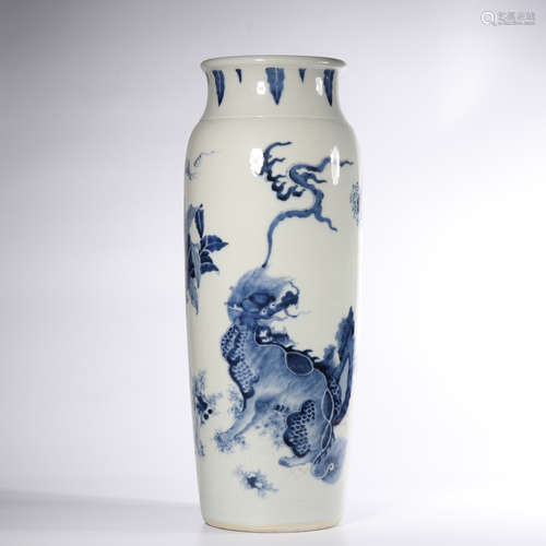 Chinese Blue White Porcelain Vase