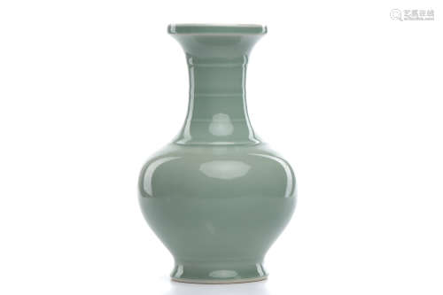 Chinese Celadon Glazed Porcelain Vase