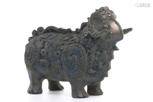 Chinese Bronze Beast