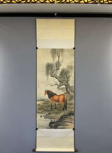 chinese ma jin's painting
