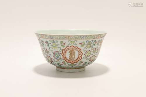 chinese doucai porcelain bowl