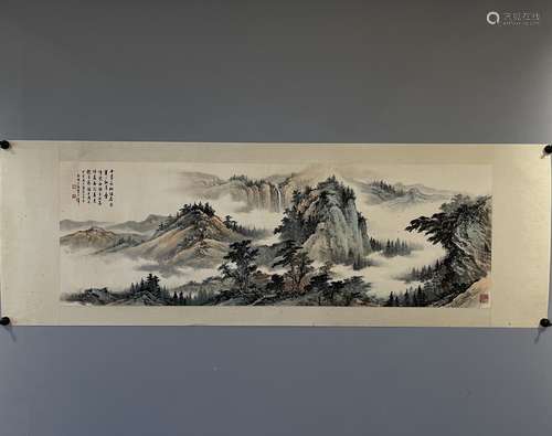 chinese huang junbi's painting