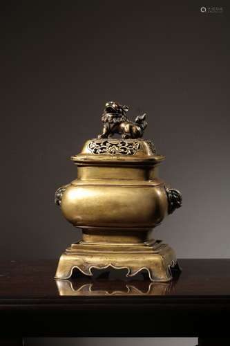 chinese bronze incense burner