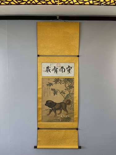 chinese lang shining's painting