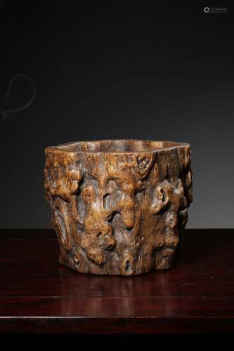 chinese bamboo natural brush pot