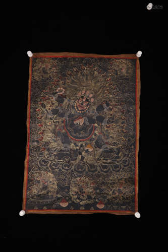 Chinese Tibetan Thangka