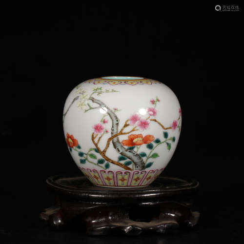 Chinese Famille Rose Porcelain Water Coupe