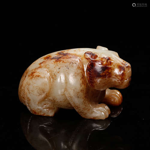 Chinese Archaistic Jade Bear