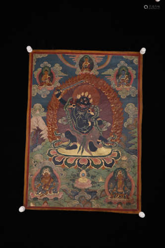 Chinese Tibetan Thangka