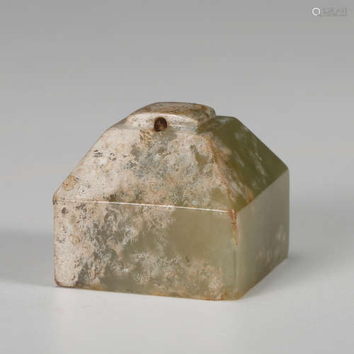 Chinese Archaistic Jade Seal