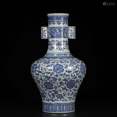 Chinese Blue White Porcelain Vase