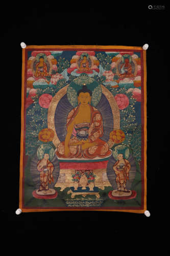 Chinese Tibetan Thangka