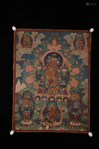 Chinese Tibetan Thangka