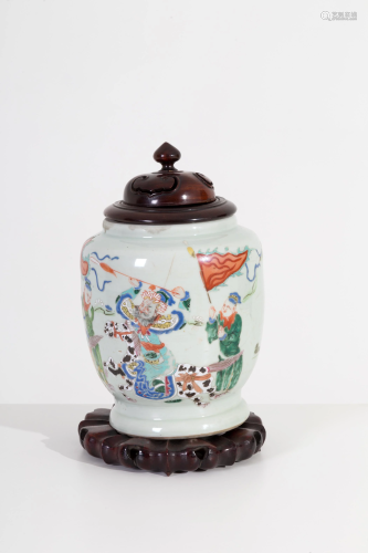 Rice bowl in porcelain. China. Early 20th century
