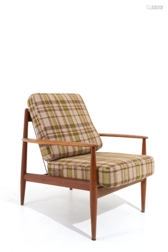 GRETE JALK. 118 armchair. FRANCE&DAVERKOSEN. 50s
