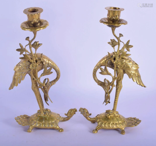 A PAIR OF 19TH CENTURY JAPANESE MEIJI PERIOD POLISHED